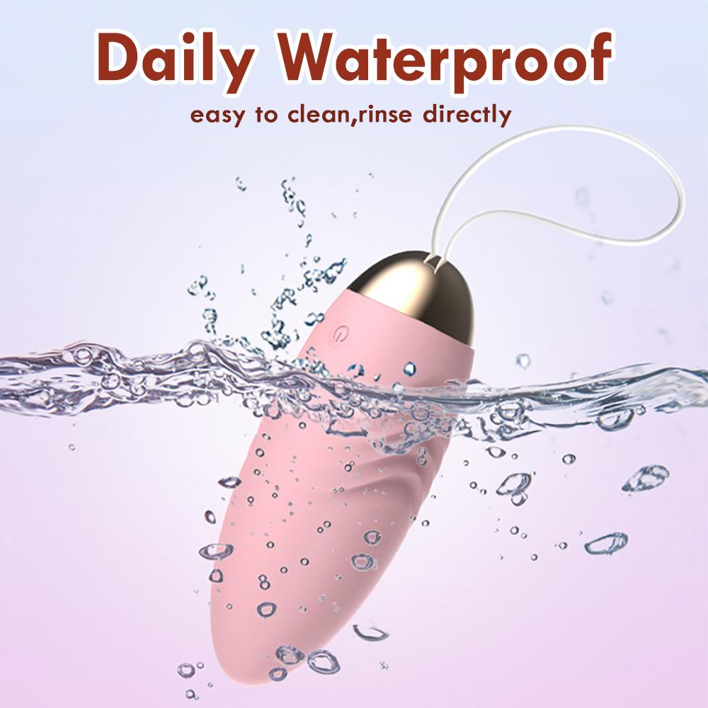 Wireless Remote Control Vibrating Egg Clitoris Stimulator Wearable Vibrating Jump Egg Heating Bullet Vibrator Sex Toys For Women