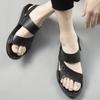 Sommerschuhe Herren Schuhe Sandalen für Herren Echtes Leder Herrenschuhe 2022 Luxus Sandalen Angeln Schwarz Sommerschuhe Mann