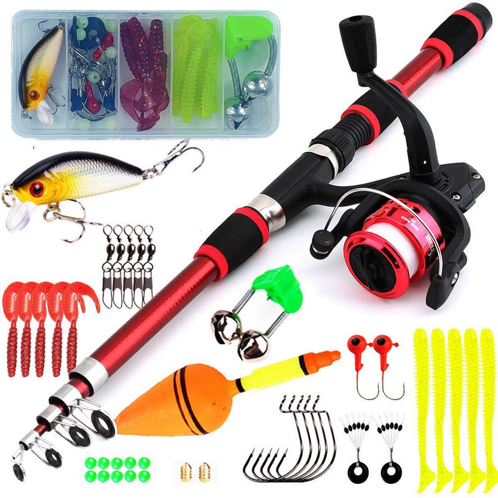 1.8m Children's Fishing Rod Set: Ultra Short Rod and Reel, Hot Cross-border Deal