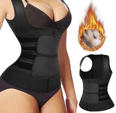 2025 Women Sweat Sauna Body Shapers Modeling Corset Sweat Belt Waist Trainer Thermo Slimming Belts Loss Weight