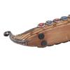 Dragon Boat Incense Stick Holder Burner Hand Carved Censer Ornaments Retro Incense Burners Traditional Design Home Decoration