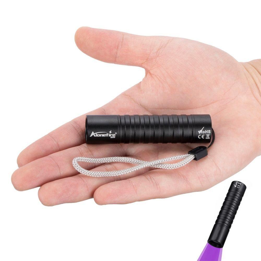 Creative Mini UV Flashlight Portable Mini Ultra Violet Light Torch  Pet Accessories