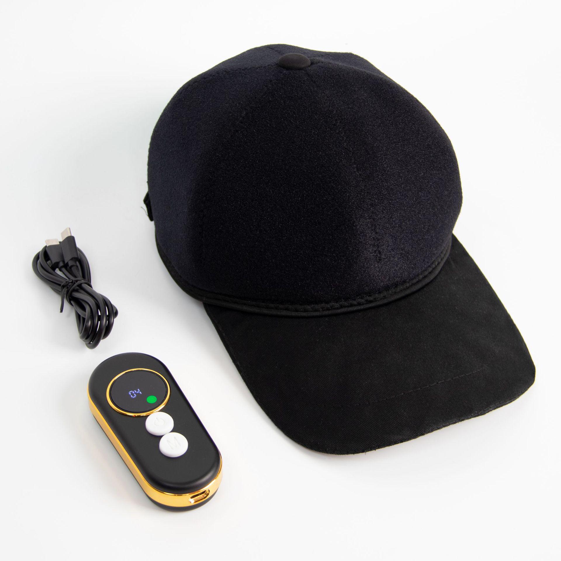 Rechargeable LED Red Light Hair Growth Cap with Handheld Controller - 660/850nm Therapy. No красный