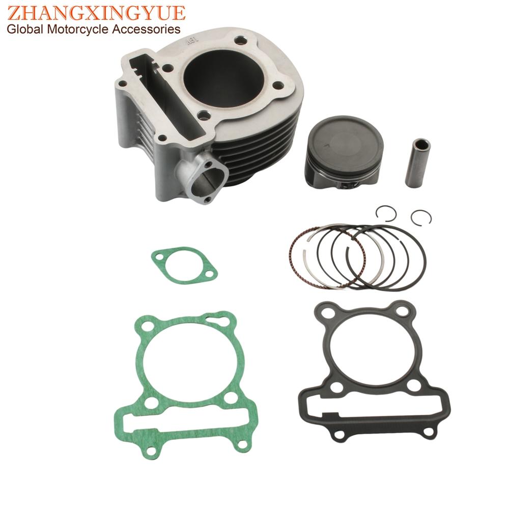 Scooter 62.5mm Big Bore Cylinder Kit For SYM Symphony Sr125 Orbit 125 Jet 4 GR Arab XS 125cc Upgrade 200cc 4 Stroke