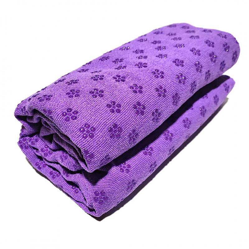 Non-Slip Yoga Towel Mat Home Gym Exercise Pilates Hot Sweat Absorbent Microfiber Fitness Blanket Portable
