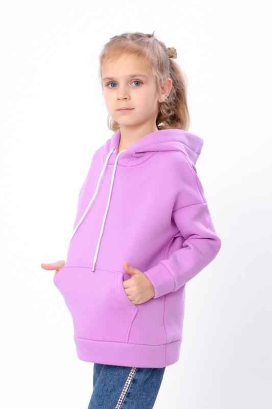 Hoodie (girls) – Solid Color, Fleece-Lined, Casual & Warm, Winter, 6394-025-5 HC