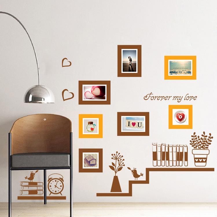 Decorative Wall Stickers & Photo Frames for Living Room & Bedroom