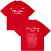 Olivia Dean Art Of Loving Tour 2026 Graphic T Shirt Unisex Unisex Fashion T Shirt Summer Loose Casual Cotton Shortsleeved Tshirts