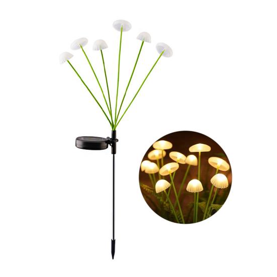 Yousheng Solar Garden Lights LED Solar Mushroom Light Waterproof Outdoor Fairy Light for Yard Patio Pathway Decor