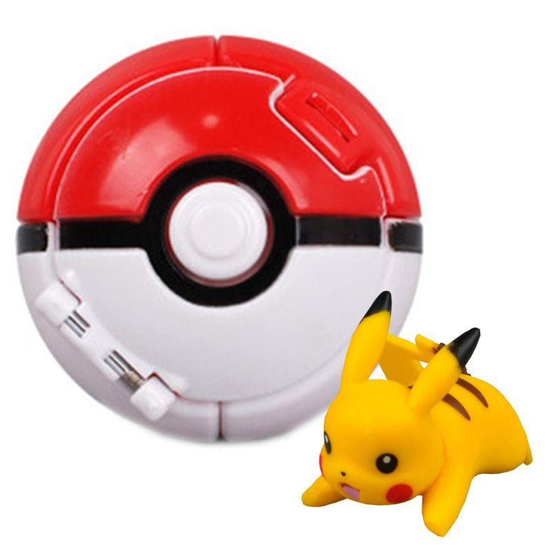 Mon Action Figure Model Toys Pikachu  Charmander Rockruff Litten