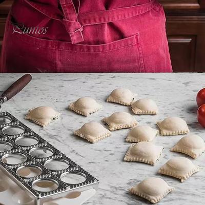 Degknytsform Raviolitillverkare Press Raviolistämpel Skärare Degknytsmaskin Återanvändbar Multifunktionell Pastapress Skärverktyg för Hem Restaurang