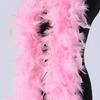 DIY 2meters Fluffy Turkey Feathers Boa 60 Gram High Quality Marabou Feather Boas Scarf Diy Wedding Decoration Party Carnival Craft