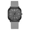 Vintage Quartz Men Watch With Silicone Strap For Casual Fashion And Student Use