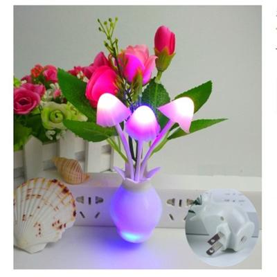 Led Nachtlicht Leuchtende Bunte Blume Lampe Intelligente Licht Steuerung Für Home Schlafzimmer Dekoration