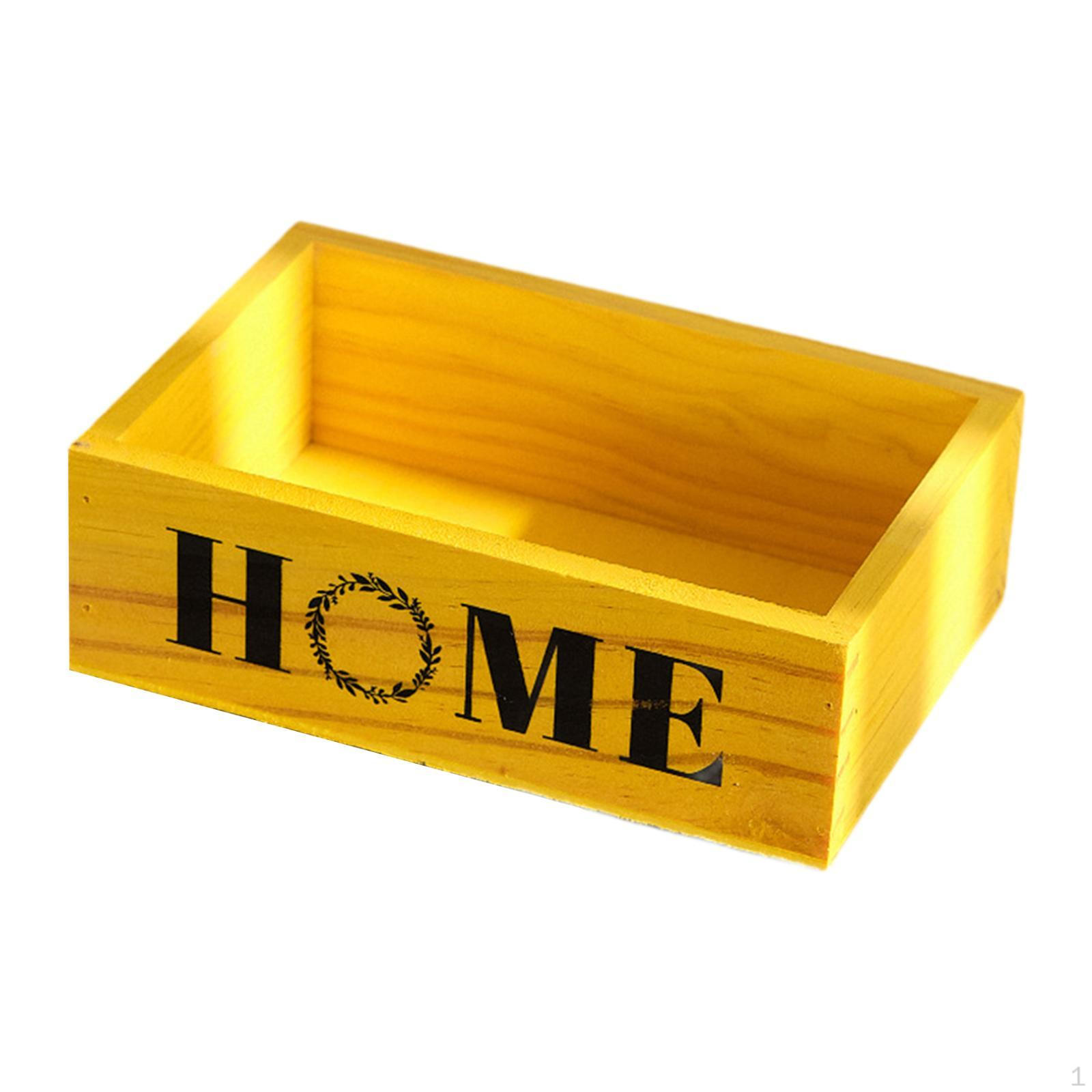 

Handcrafted Wooden Planter Box for Gardens жовтий