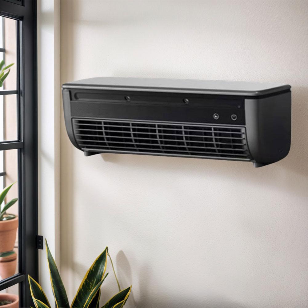 Wall-Mounted Air Cooling Fan 3 Speeds Electric Fan Rechargeable for Bedroom Office Living Room