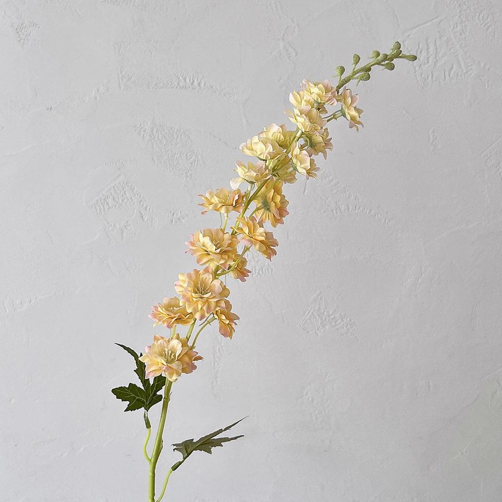 Larkspur Hyacinth Retro Floral Decor: Floor-Standing European-Style Faux Flowers for Home, Wedding, and Photography Props