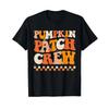 Groovy Pumpkin Patch Crew Fall Halloween T Shirt Vintage Soft Fashion Breathable Homme Stretched Graphic Slightly