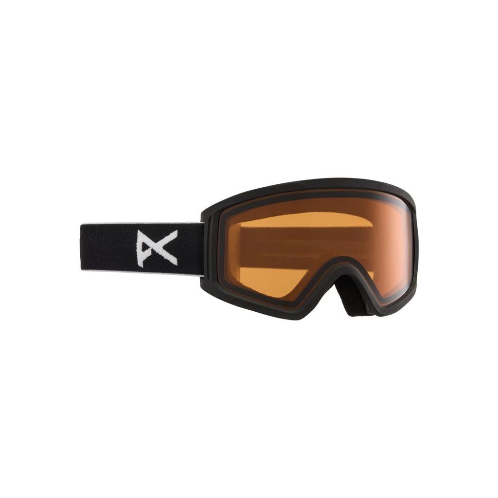Burton Anon Tracker Lowbridge BKAM 2.0 Ski/Snowboard Goggles, Fit, Kids,