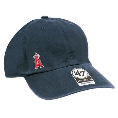 Forty Seven 47 Clean Up Low Mini Marineblaue Kappe, Unisex, Logo, Angels,