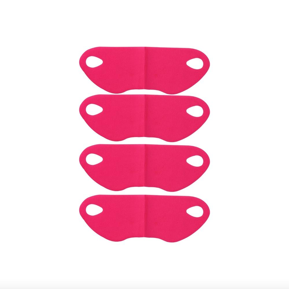 4-Piece Jawline Tightening Straps for Women - V-Shaped Chin Lift & Face Contour System, Fragrance-Free Skincare Tool