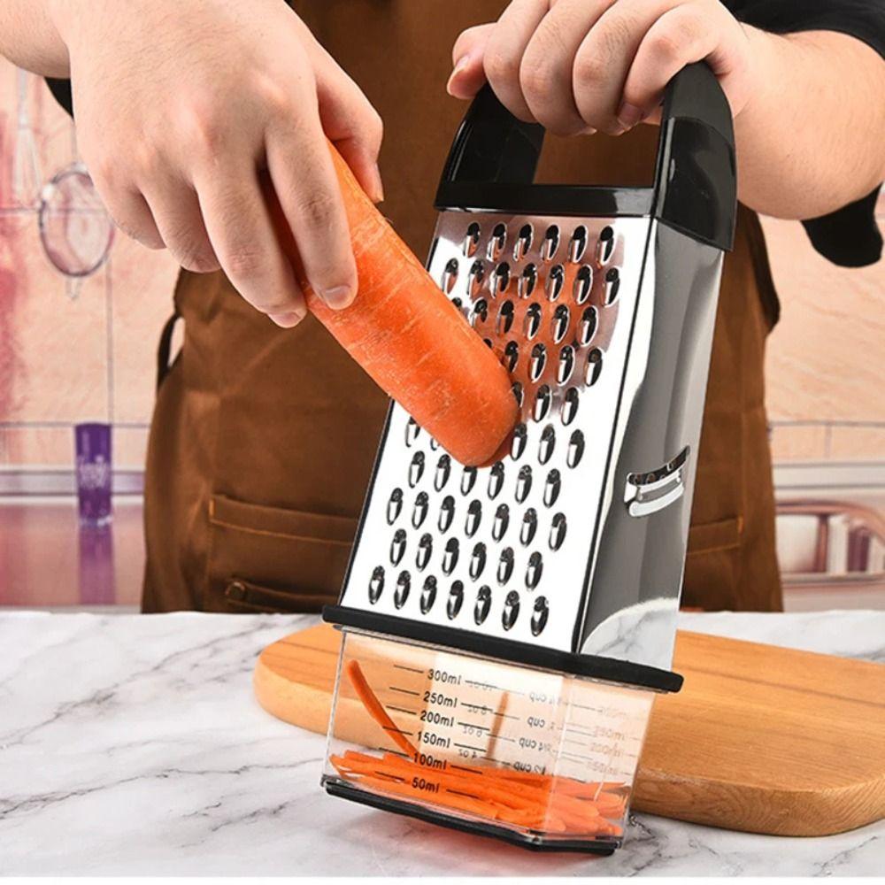 Four Sided Cheese Graters Multifunctional Kitchen Chopper Food Shredder Fruit Processing