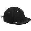Croogo Short Brim Solid Simple Work Hat for and Outdoor Activities Men's Cap, Soft, Breathable, Color, Skateboarding, Running, Golf, (G-ASB03-Black)