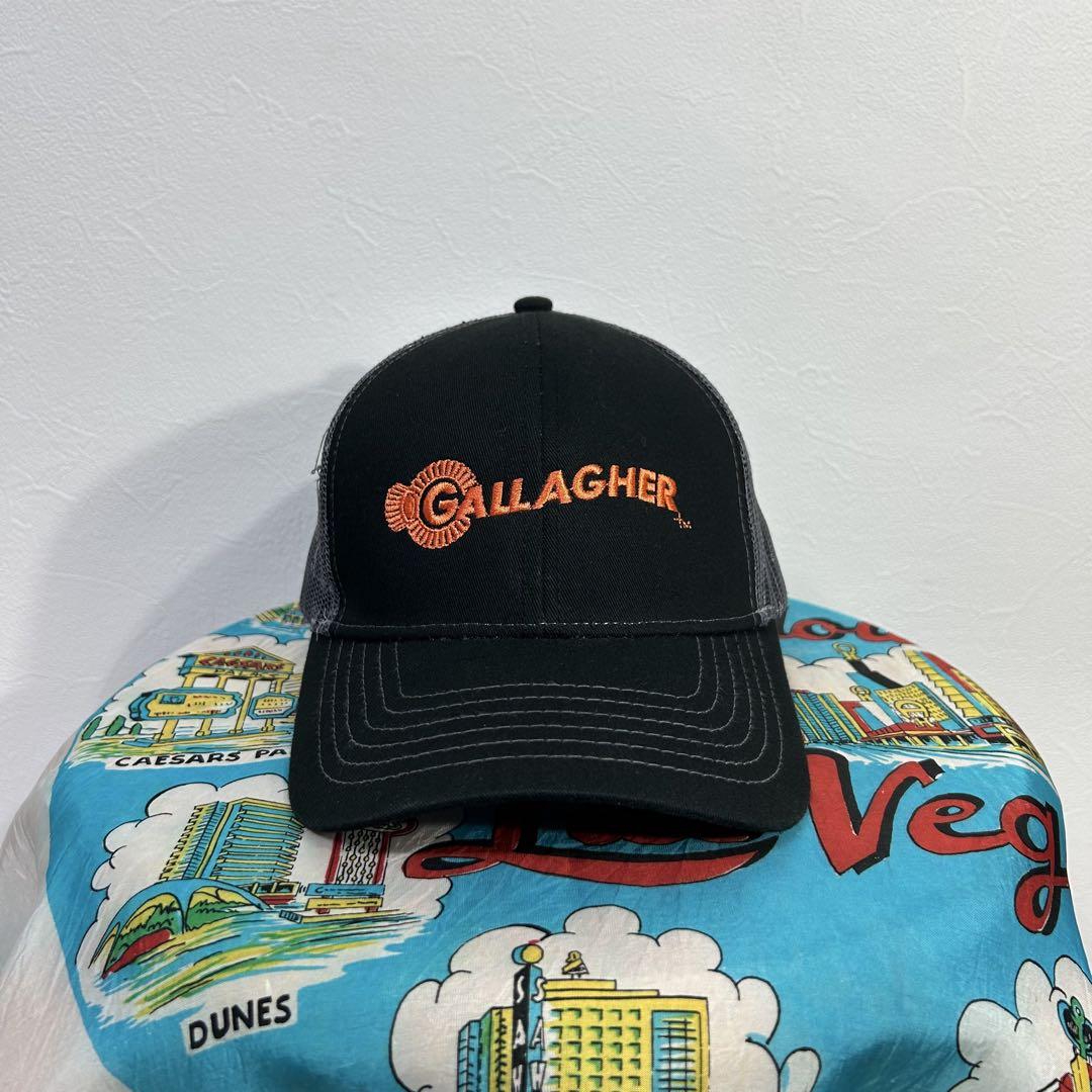 

[USED] OLD mesh cap, 90s, 00s, Y2K, corporate, retro, black