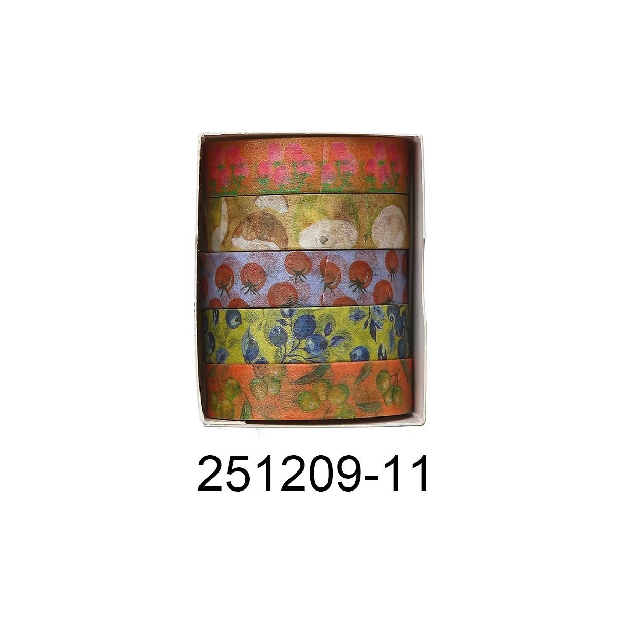 

Cartoon Fruit Series Washi Tape set, suitable for DIY photo frames, diaries, gift box packaging, exquisite decorative items