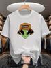2025 Fashion Unisex T Shirt Funny Graphic Printing T Shirts Trendy Brand Casual Streetwears Oversized Breathable 100Cotton Tees