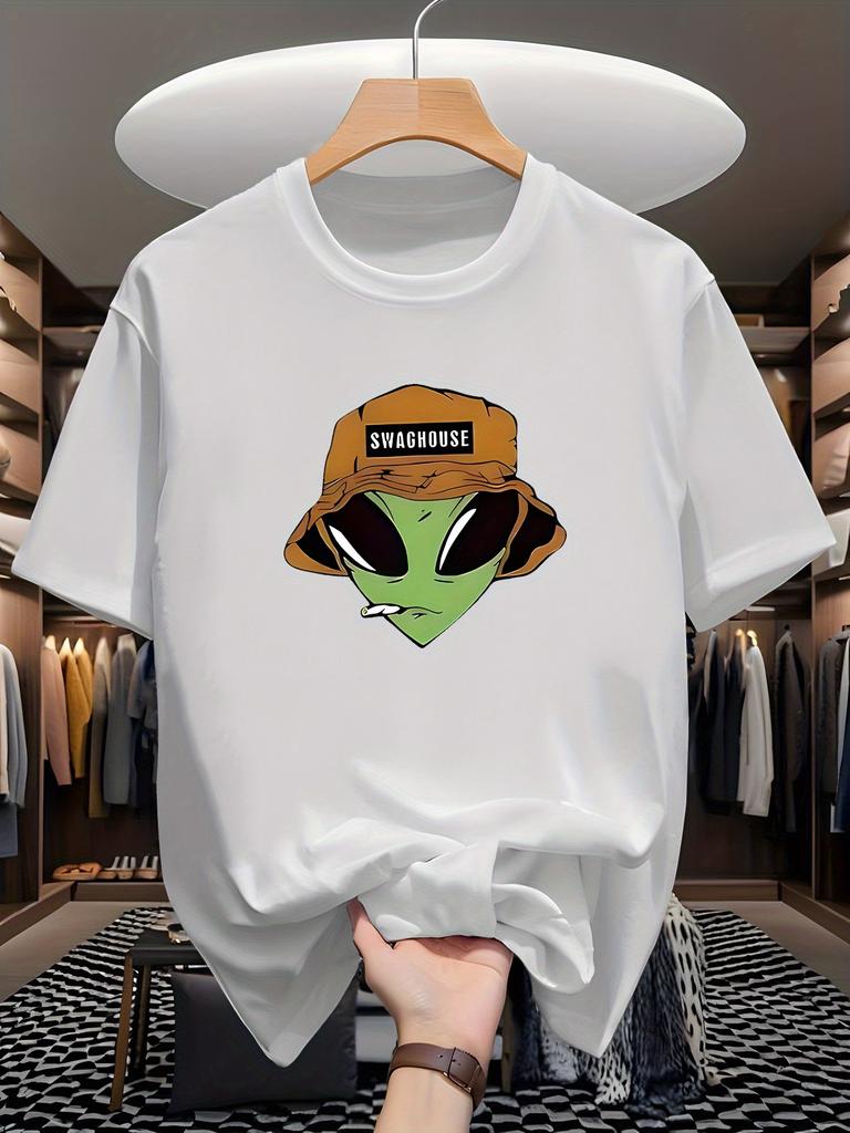 2025 Fashion Unisex T Shirt Funny Graphic Printing T Shirts Trendy Brand Casual Streetwears Oversized Breathable 100Cotton Tees