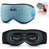 3D Sleep Eye Mask with Bluetooth Headset, Special Sleep Headset for Side Sleep, Zero Intraocular Pressure, Adjustable Sleep Eye Mask, Ultra-thin