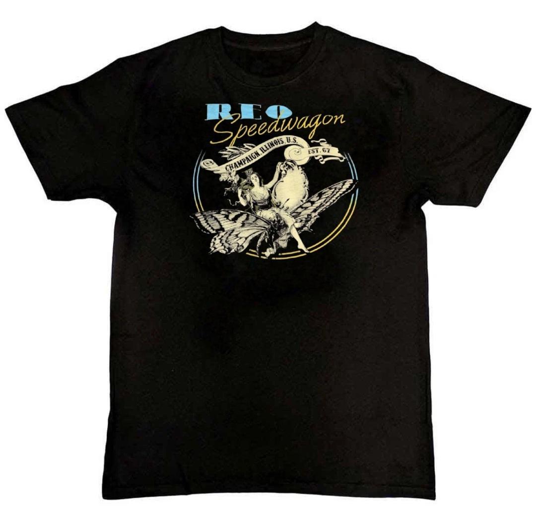 Vintage REO Speedwagon Champaign IL IIlinois Mens T-Shirt M