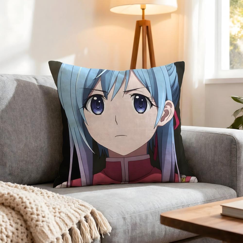Anime Plunderer Cushion Cover 1Pcs Decorative Covers Soft Cushion Case For Sofa Couch Decor 40X40 45X45 Pillowcases