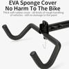 Foldable Design Wall Beam Bike Rack Space Saving Wall Mounted Bicycle Rack  Road Bicycle Storage