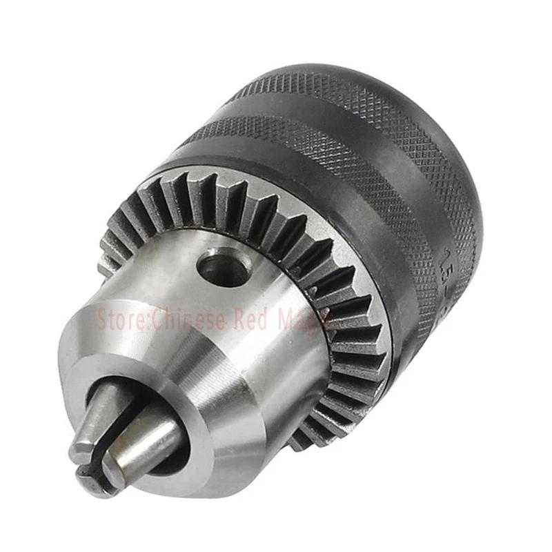 Vente Chaude Mandrin de Perceuse à Mandrin Conique B16 Capacité 1.5-13mm Type à Clé Avec Tige d'Accouplement pour Arbre Moteur 5mm/6mm/8mm/10mm/11mm/12mm/14mm