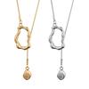 High Quality Geometric Pendant Necklace Delicate Silver And Gold Geometric Pendant Necklace For Fashion Forward Women