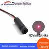 8X30mm 635nm 0.4mW External Focusing Red Laser Module with Locking Ring and Dot Pattern
