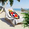 Wisła poster Print Beach Towel, Large Soft Quick Dry Towel for Beach Camping Swimming