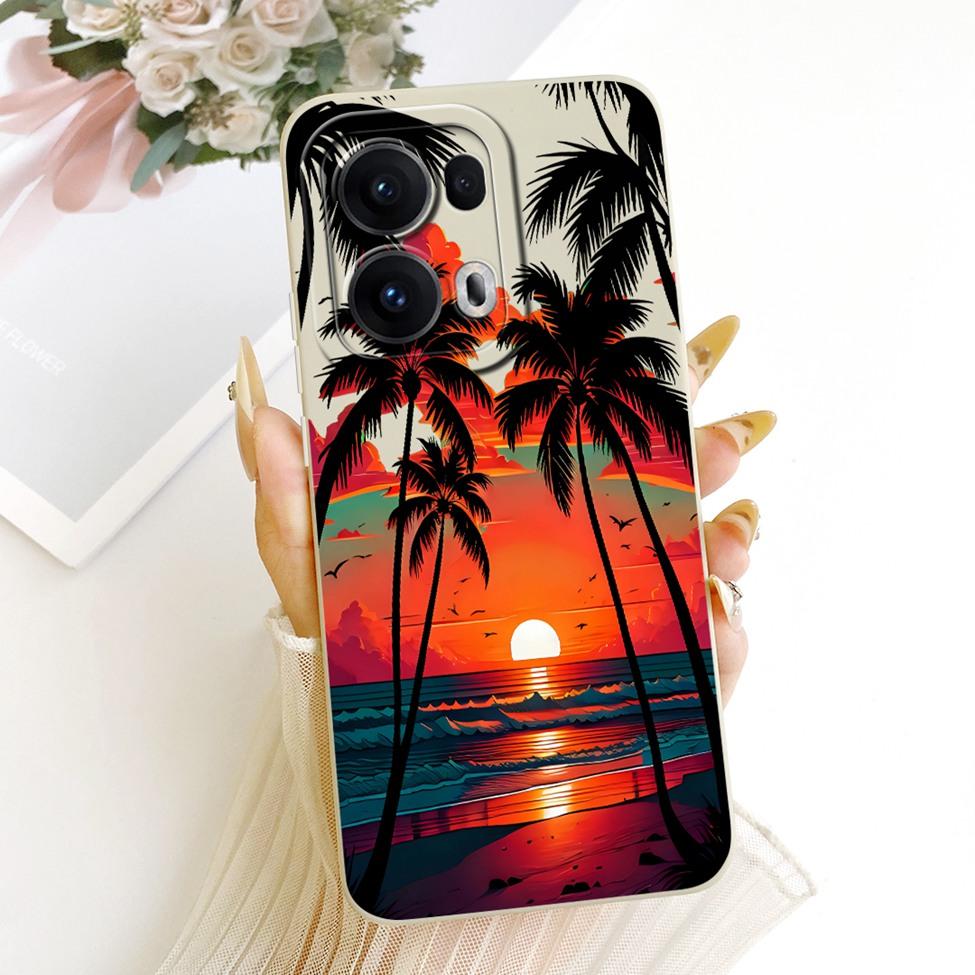 For Oppo Reno 13 Pro Case Silicone Luxury Fashion Cool Kawaii Cute Painted Cover For Oppo Reno13 Pro CPH2697 PKK110 Casing