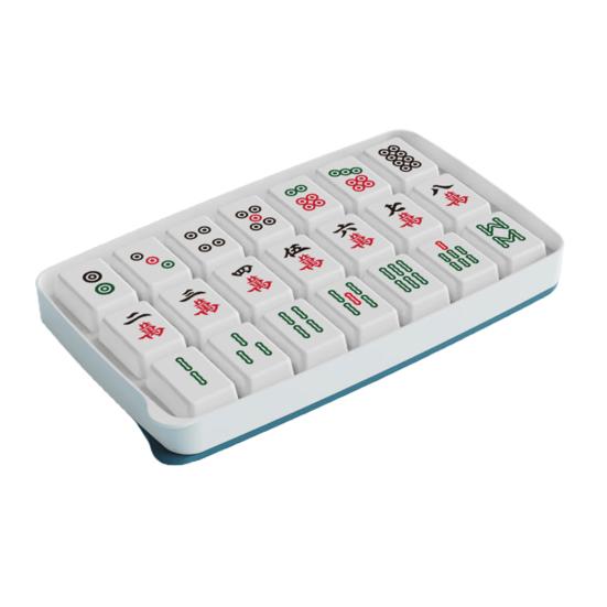 

Форма для льда Дизайн Маджонг 21 ячейка Легкая выемка Пищевой класс Устойчивость к низким температурам Изготовление ледяных шариков Бисфенол-А синий