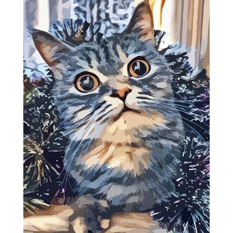 

5 D Алмазный рисунок кошек и животных, ручная роспись, ручное художественное украшение дома, подарки Full Round 20x30CM