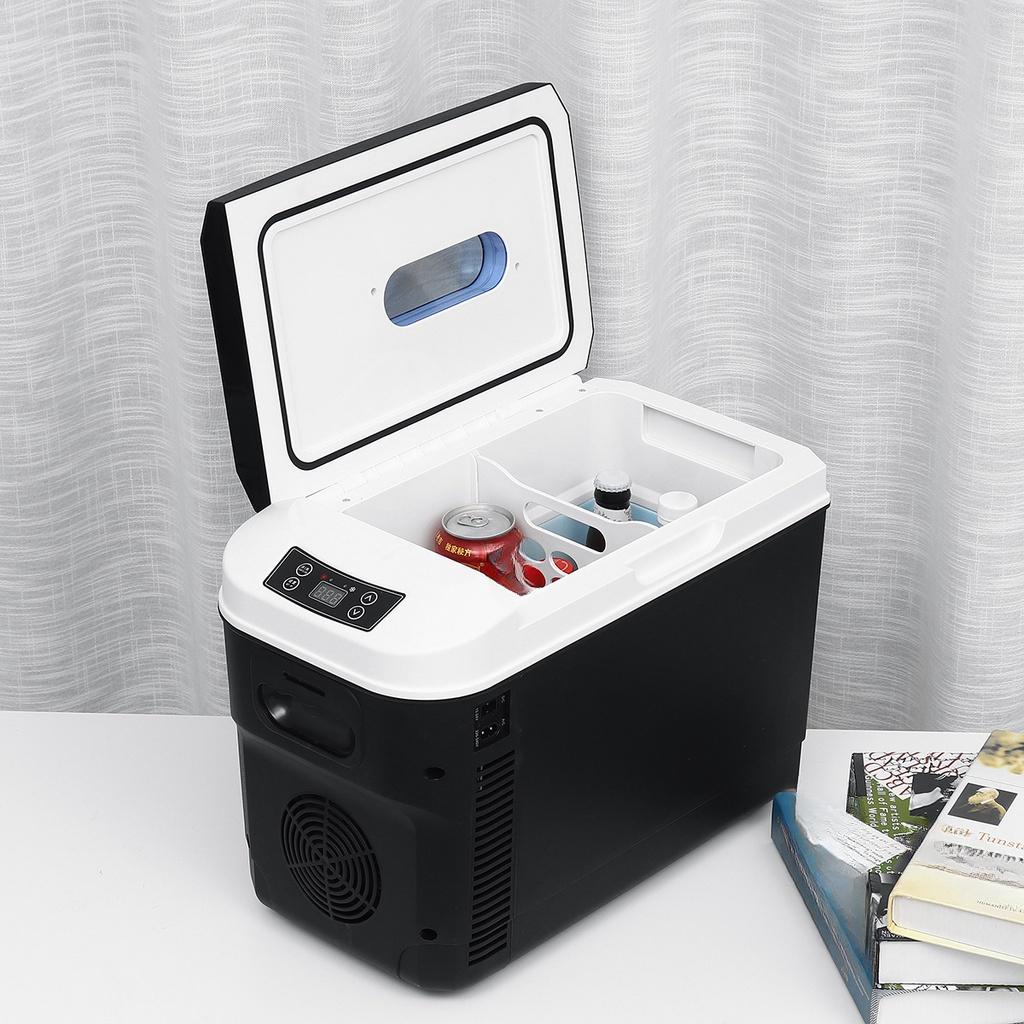 -18-65°C Mini Fridges Portable Food Drink Freezer Cooler for Car HomeOutdoor 220V 60-70W 35L Car Home Auto Refrigerator