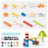 HIUME 1200-Piece Classic Building Blocks Toy Basic Block Expansion Set - Perfect for adding to your existing building blocks! Great value with 12 colo