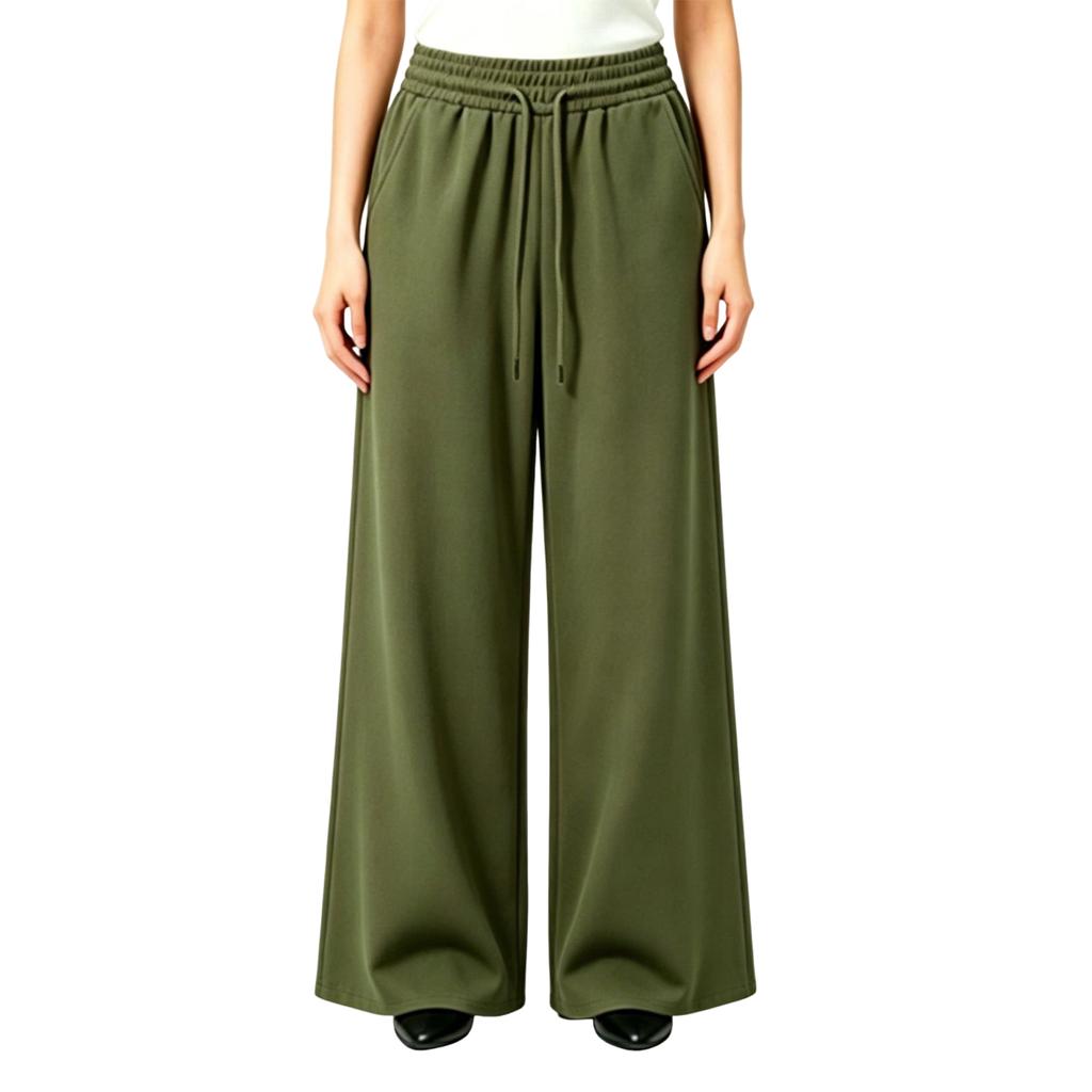 Pantaloni della tuta larghi colorati da donna, jogger casual versatili per l'uso quotidiano