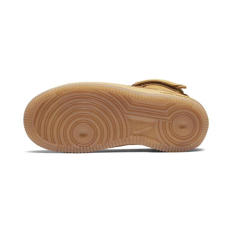 Nike Air Force 1 LV8 3 BP Comode Antiscivolo Ammortizzazione Mid top Scarpe da Skateboard Grano CK1404-700