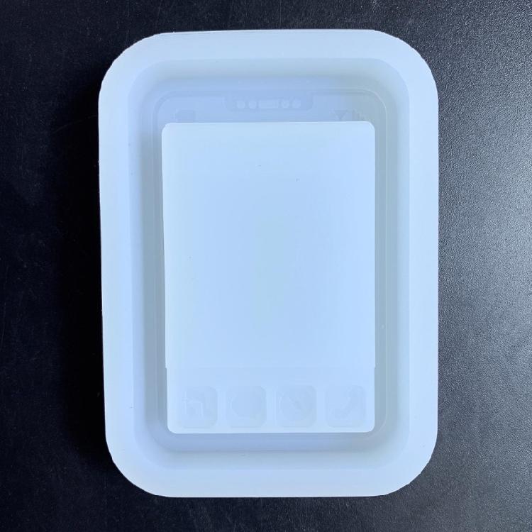 Resin Shaker Mold,Reusable Cute Silicone Quicksand Mould for DIY Crafts Making