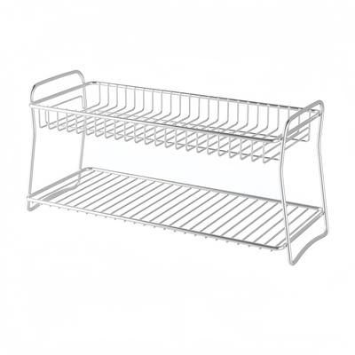 Stainless Steel 2Tier Spice Rack Standing Seasoning Holder For Kitchen Countertop Kitchenware Rack 32x12.5x18.5cm,39.9x16x18.5cm