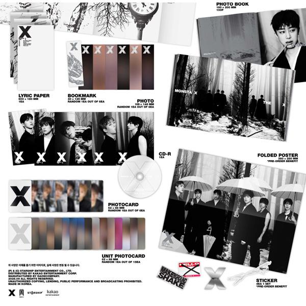 Monsta X 13. Mini Album [THE X] [Náhodná verze]