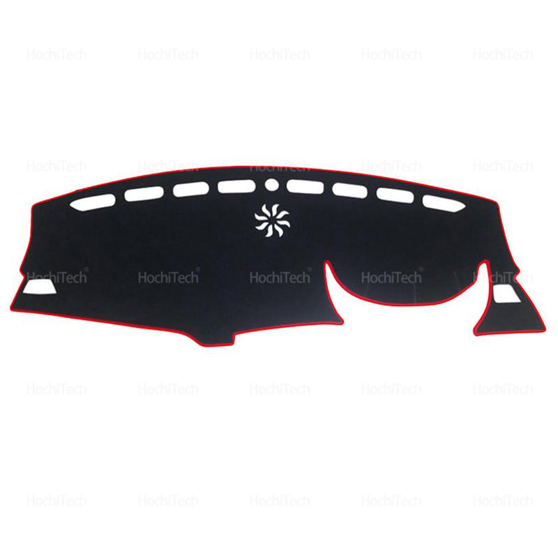 For Peugeot 3008 5008 GT Hybrid 2016-2022 Car Dashboard Cover Avoid Light Pad Instrument Platform Cover Mat Carpet Accessories